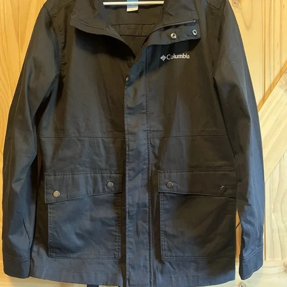 Columbia Tanner Ranch Jacket Men’s Size M. EUC 100% Cotton Full Zip Coat Fall - Picture 1 of 9